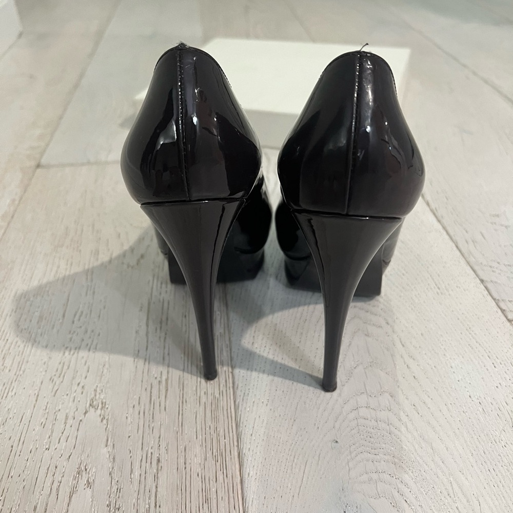 YSL tribute eggplant color 38 1/2 with box I paid $798 - Picture 4 of 8